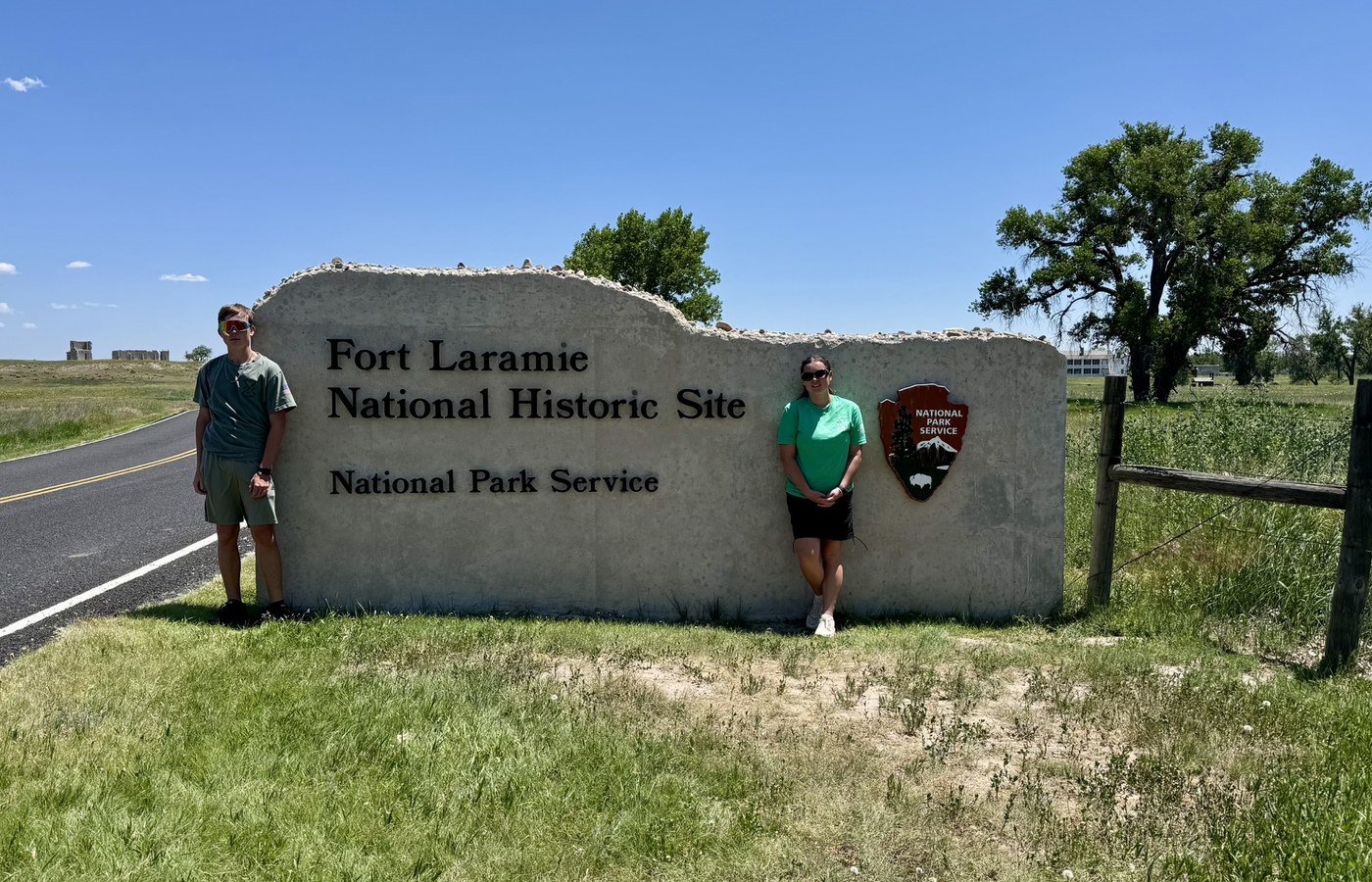 Campfires and Motors visiting Fort Laramie National Historic Site