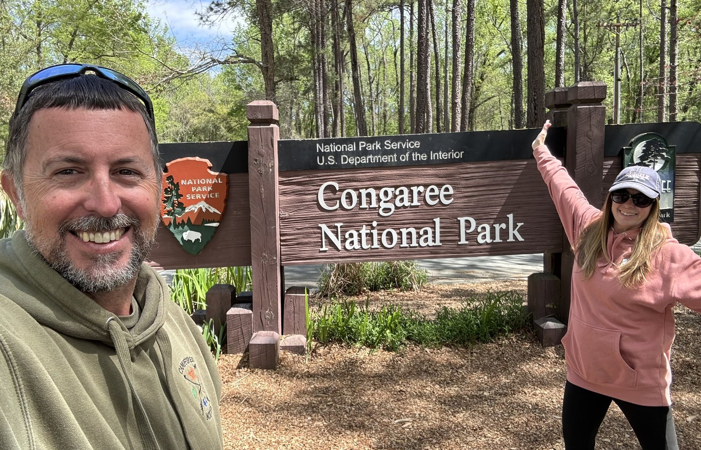 Campfires and Motors at Congaree National Park